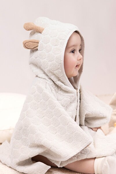 Little Gusto Sophie la girafe Organik Pamuk Bebek Panço Havlu