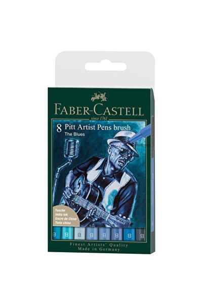 Faber Castell Stilouri Faber Pitt Artist Brush The Blues