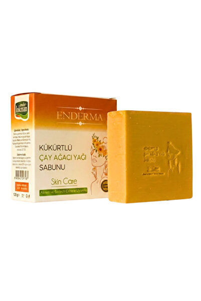 enderma Kükürtlü Çay Ağacı Yağı Sabunu 120 gr