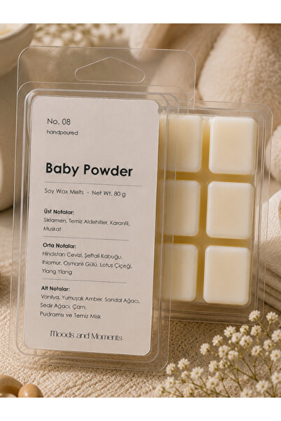 Moods and Moments Buhurdanlık Koku Tabletleri %100 Soya Wax Melts Buhurdanlık...