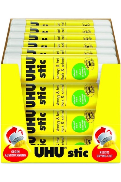 Uhu Small Fingers Glue Stick - Child-Safe, Easy-Grip Design, Non-Toxic, 8g, I...