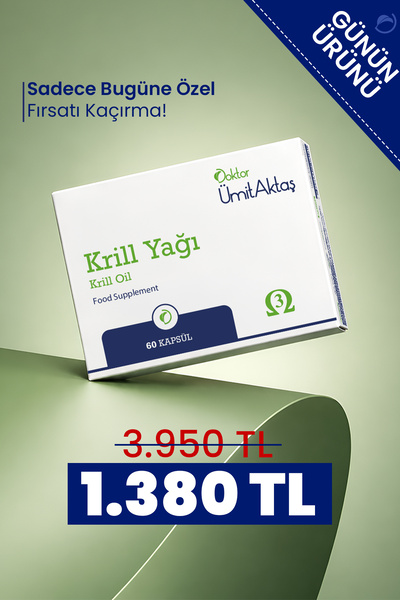 Dr. Ümit Aktaş Krill Yağı - 500mg - Kolin Ve Astaksantin Içeren Hava Sızdırma...
