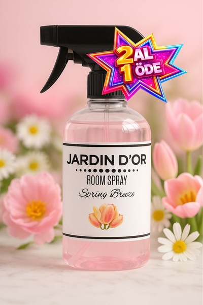 JARDIN D'OR Sprıng Breeze Room Spray Bahar Esintisi Oda Spreyi 500 ml Oda Kok...
