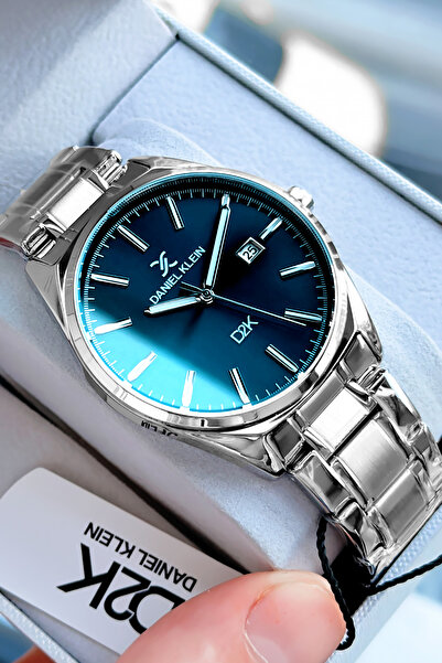 Bezel Model Men Wrist Watch 3 Atm Waterproof Silver Color Steel Band Cbk439