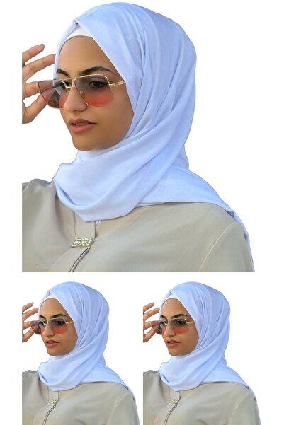ALDAIYR 3 Pieces of Pashmina Viscose Fabric, 125 Grams Each