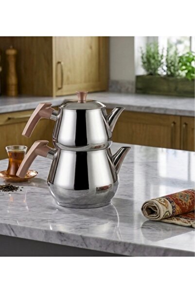 Home 2377 Bakalit Kulp Mini Boy Satenli Çaydanlık