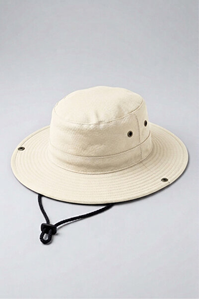 Mollycrush Luxury Snapback Hat with Side Fasteners for Hiking |   Cream Men's...