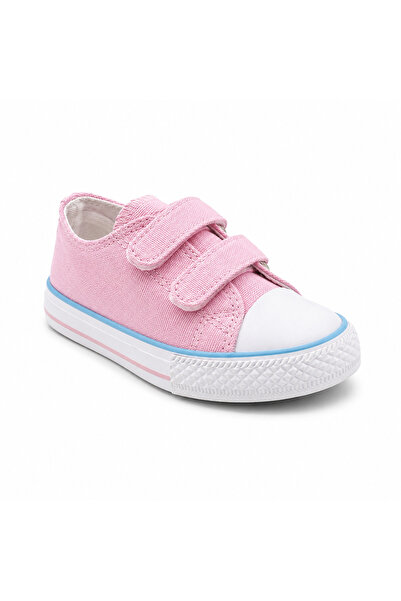 Rexba PEMBE KIZ ÇOCUK CIRT BANTLI SNEAKER