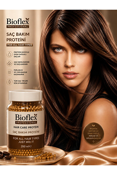 Bioflex 200 gr Saç Bakım Proteini – Dökülme Karşıtı & Onarıcı Profesyonel Bak...