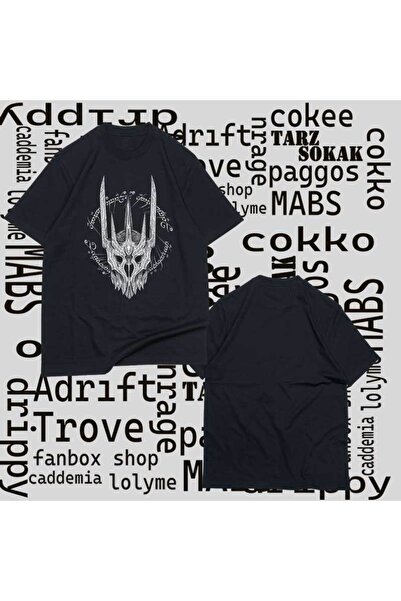 Adrift Tricou unisex Kod Presss, Sauron, Stăpânul Inelelor, Stăpânul Inelelor...