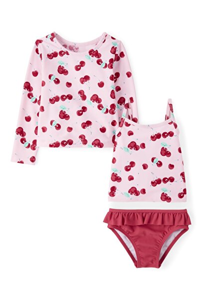 The Children's Place Toddler Girls Cherry 3-Piece Swimsuit