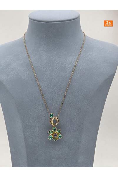 Bozhi Flower Necklace Steel Stylish Gift