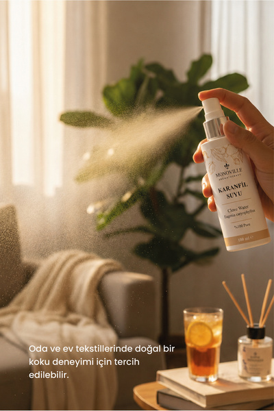 Monoville Karanfil Suyu 100 ml Sprey Başlık (Clove Water)
