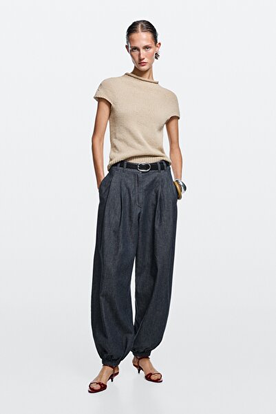 Massimo Dutti Denim balloon fit jean
