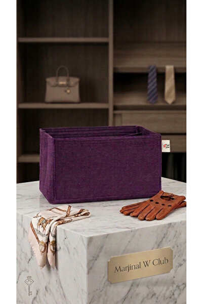 MARJİNAL W CLUB Dark Purple Double Drinker Inner Organizer - Standard Bag
