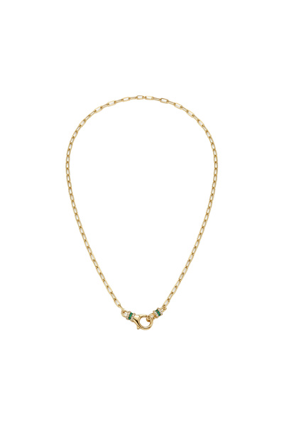 Charmist Steel Monroe Green Necklace