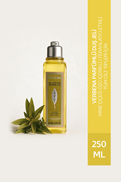 L'Occitane Verbena Parfümlü Duş Jeli, Mine Çiçeği Özlü, 250 ml