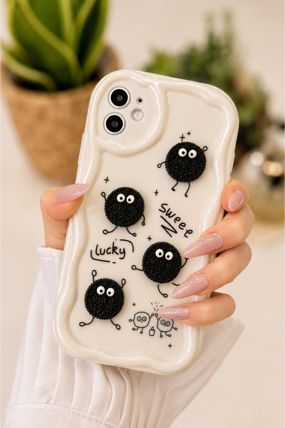 Go Aksesuar Iphone 11 Uyumlu 3d Oyuncak Tasarımlı Yumuşak Silikon Kılıf