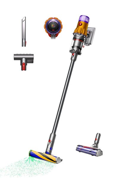 DYSON V12 Detect Slim™ Absolute kablosuz süpürge (Sarı/Nikel)
