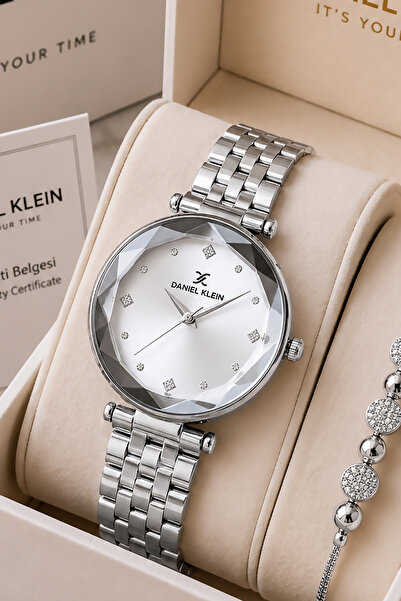 Daniel Klein Original Women's Watch Silver Color - Steel Strap - Japanese Mac...