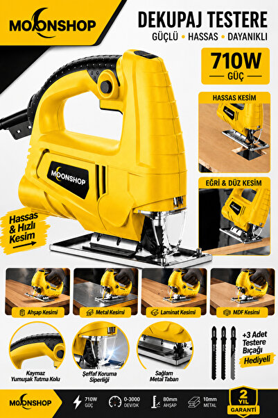 MOONSHOP Alman Teknoloji Bakır Sargılı 5000 w Professional Devir Ayarlı Dekup...