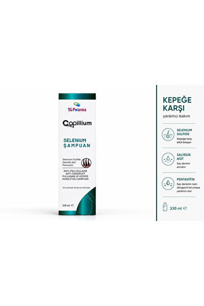 Capillium Seborrheic and Anti-Selenic Shampoo to Prevent Dandruff, Itching an...
