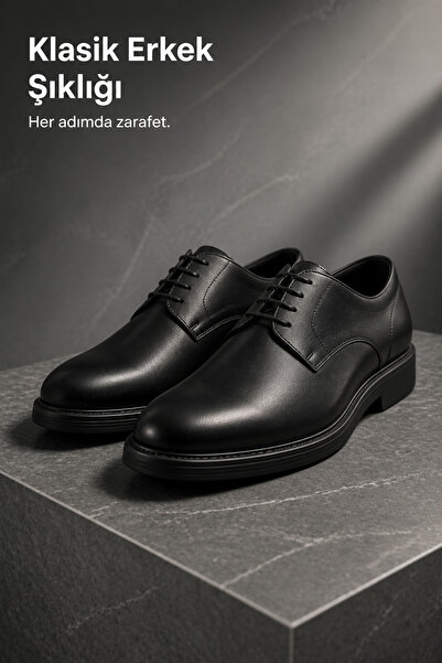 PATRICK CASSA Men's Genuine Leather Classic Casual Shoes