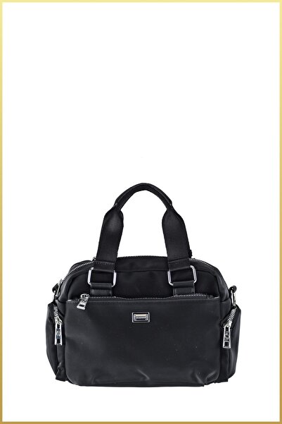 birizmoda Women's Multi-Compartment Satin Fabric Adjustable Strap Hand and Sh...