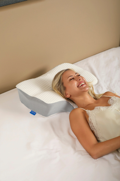 Simple. The Pillow Visco Ortopedik Yeni Nesil Servikal Boyun Ağrıları İçin Öz...