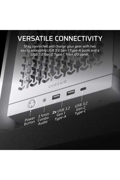 OEMS صندوق أبيض CORSAIR 4000D RS – Mid-Tower – High Airflow
