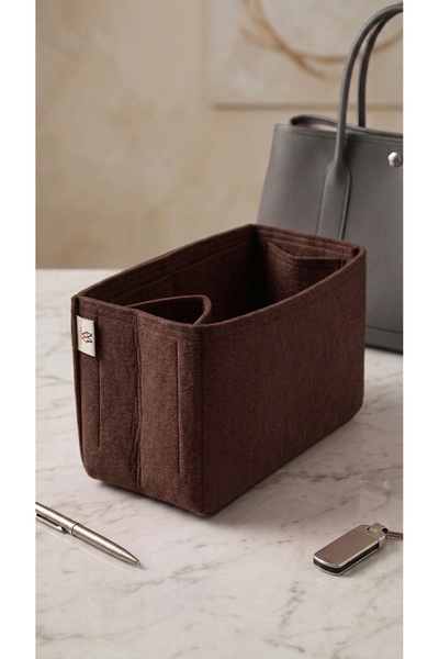 MARJİNAL W CLUB TEK SULUKLU CANTA ICI DUZENLEYICI KOYU KAHVE RENK 28 X 15 X 1...