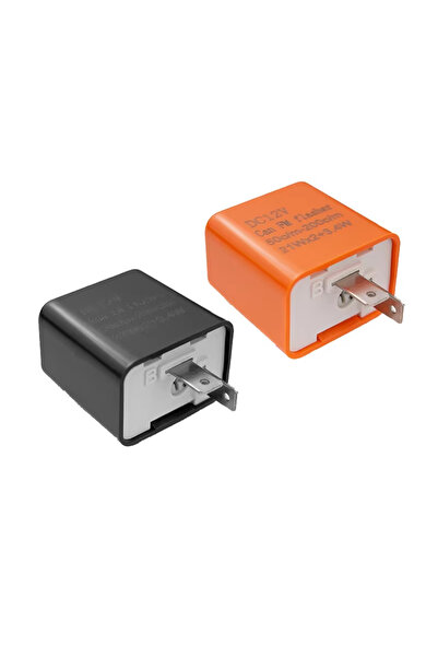 Choice 2 Pcs-BO 2 Pin Motorcycle LED Flasher Relay Adjustable Frequency Flash...