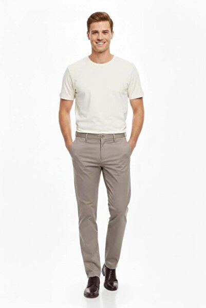 Uki BEJ Comfort Fit Jogger Pantolon