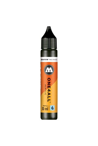 Molotow One4All Akrilik Mürekkep Refill 30 ml Signal Black 180