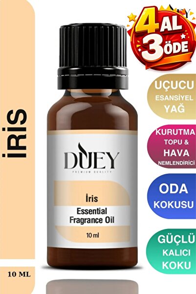 DUEY İris Uçucu Yağ Buhurdanlık Yağı Difüzör Esansı Oda Kokusu Esansı Hava Ne...