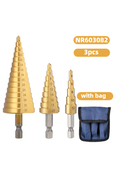 Choice1 3pcs large 1pc/3pcs 3-12mm4-12mm 4-20mm 4-32mm Straight Groove Step D...