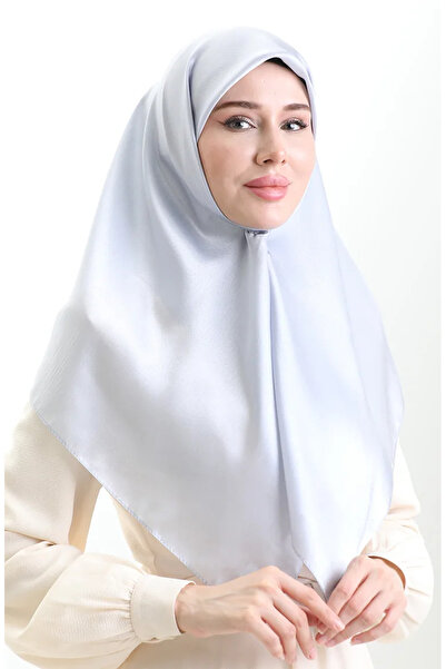 sefamerve Jan Jan Chiffon Scarf 70311-02 Silver Gray