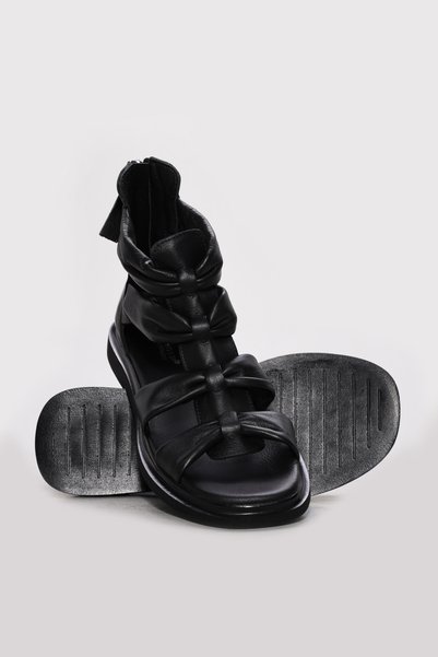 FAST STEP Hakiki Deri Kadın Klasik Sandalet 124ZA116