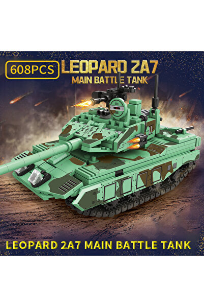 Choice1 LEOPARD 2A7 TINSOL New 648PCS Building Block Tank Model Educational P...
