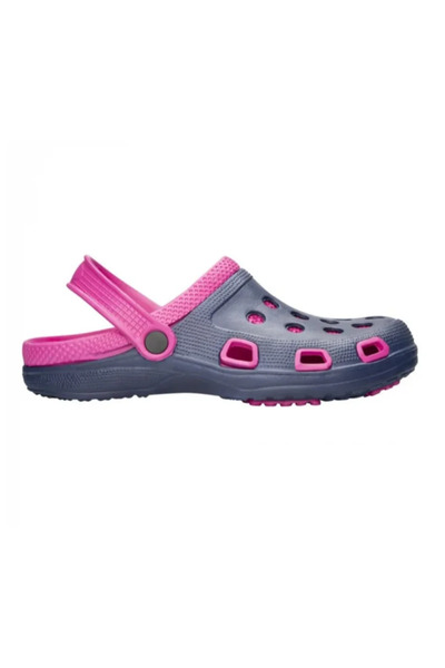 ardon EVA clogs with heel strap and perforations, MARINE, for women, pink-nav...