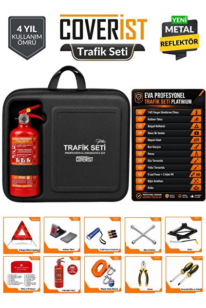 COVERİST Eva Trafik Seti Kare Platinium Paket - Full Set