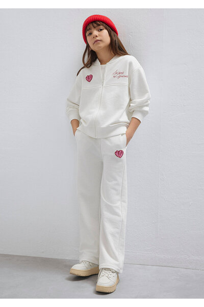 Mavi Heart Patch Logo Ecru Jogginghose 7010044-70057
