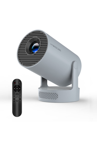 Choice18 EU Plug ProNewGrey-Voice RC Magcubic 8K HY300 Pro + Projector Built ...