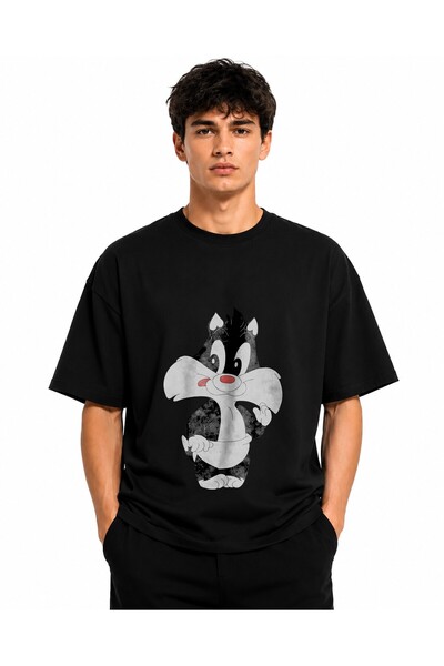 Inscriptie Unisex Βαμβακερό T-Shirt Υψηλής Ποιότητας  "Baby Sylvester "