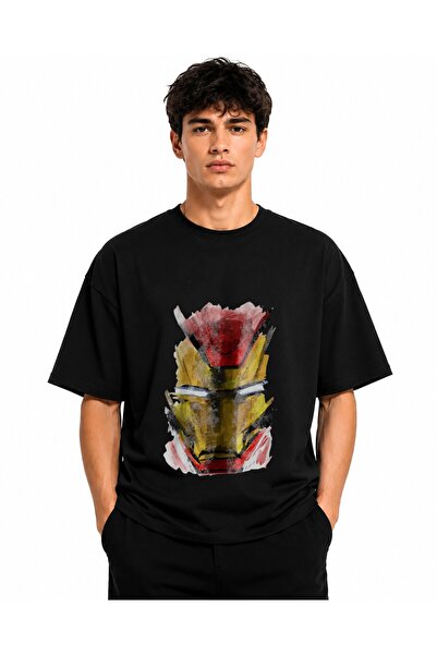 Inscriptie Tricou Unisex Bumbac Premium Casual " Omul de fier "