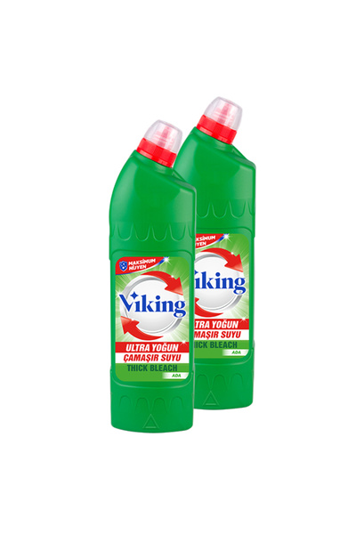 Viking Ultra Çamaşır Suyu Ada 764 ml 2 Adet