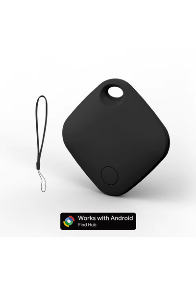 Choice1 Black Android Smart Tag for Google Find Hub 90dB Loud Sound Replaceab...
