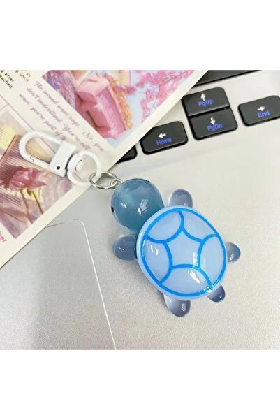 Choice Blue Cute Glow in The Dark Turtle Keychain for Women Girls Backpack Pe...