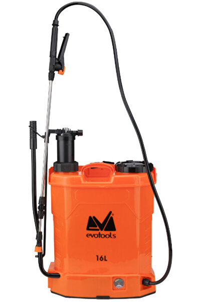 Evotools Pompă de irigații PP 16 l alimentată cu baterii cu funcție manuală