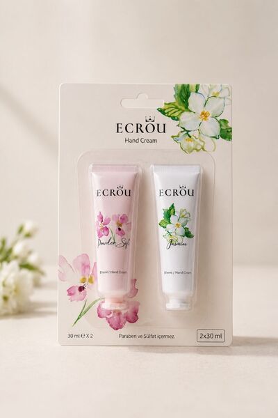 Ecrou 2 li El Kremi Powder Soft ve Jasmine